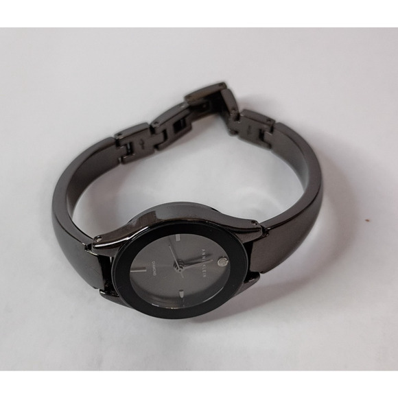 Anne Klein AK/1917 Women's Silver-Tone Watch – Black Dial, Quartz Movemen - Picture 4 of 11